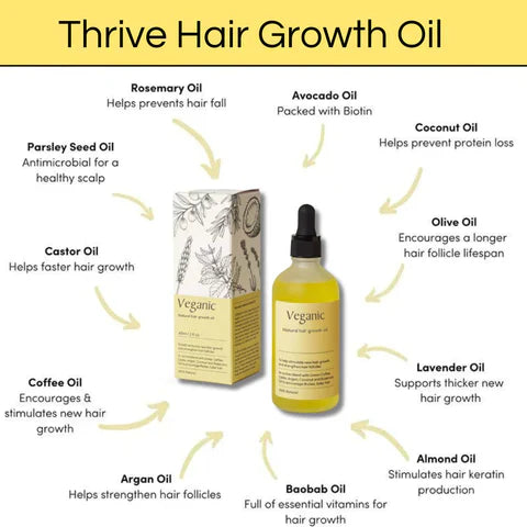 Veganic Luxurious Hair Growth Oil